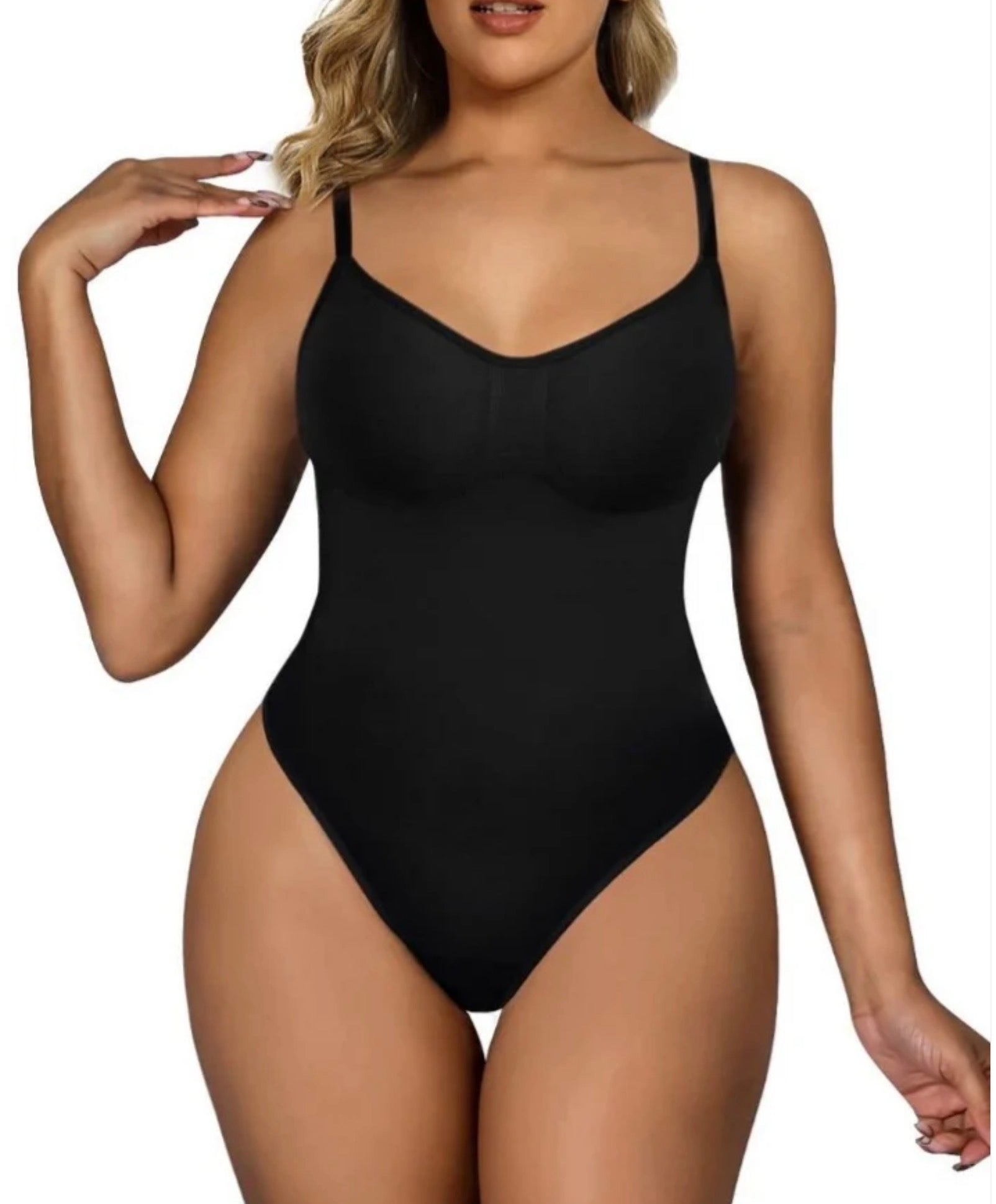 Shapewear Bodysuit Women Tummy Control Body Shaper Seamless Sculpting Thong